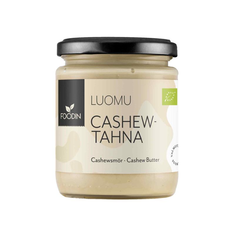 Foodin raaka cashewtahna luomu 250g