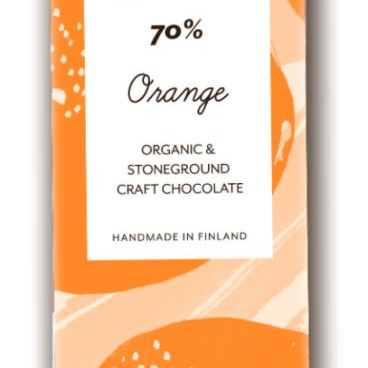 Foodin appelsiini raakasuklaa luomu 40g 