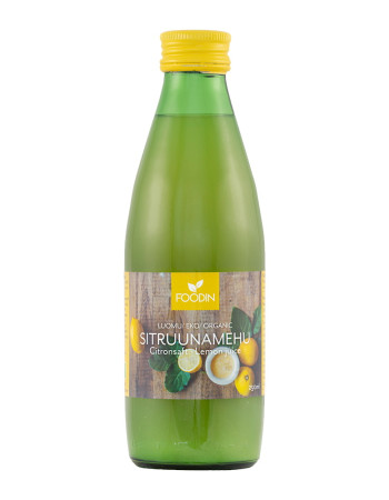 Foodin 100% sitruunamehu luomu 250ml