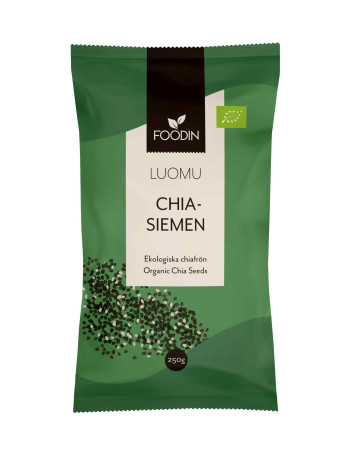 Foodin Chia-siemen 250g Luomu
