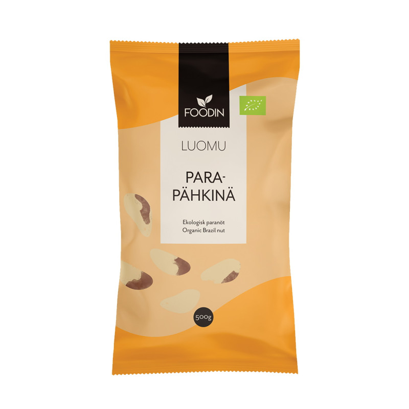 Foodin parapähkinä luomu 500g