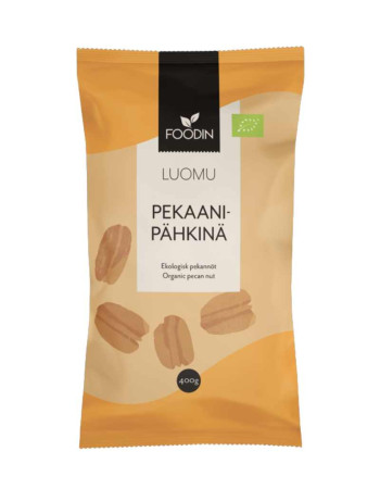 Foodin pekaanipähkinä 400g luomu
