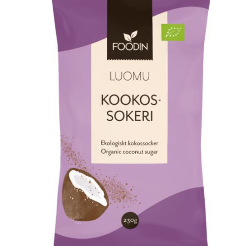 Foodin kookossokeri luomu 230g