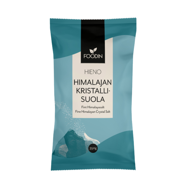 Foodin himalajan kristallisuola, hieno 350g