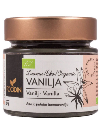 Foodin Vaniljajauhe luomu 30g