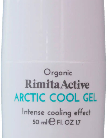 Rimita Active Arctic Cool Gel sisältää arnikaa ja mentholia