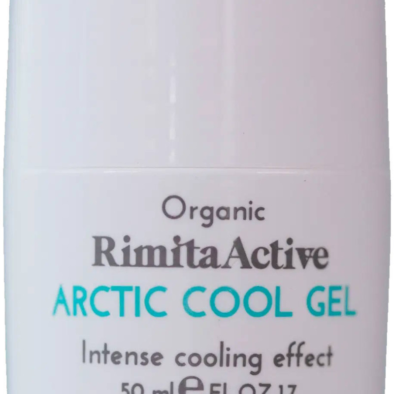 Rimita Active Arctic Cool Gel sisältää arnikaa ja mentholia
