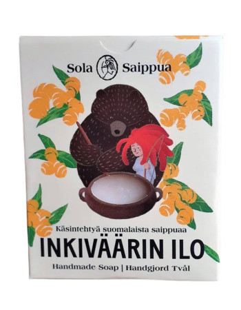 Sola Inkiväärin Ilo luonnonsaippua 60 g