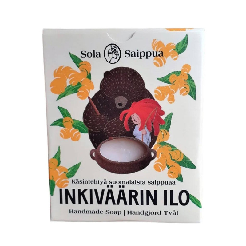 Sola Inkiväärin Ilo luonnonsaippua 60 g