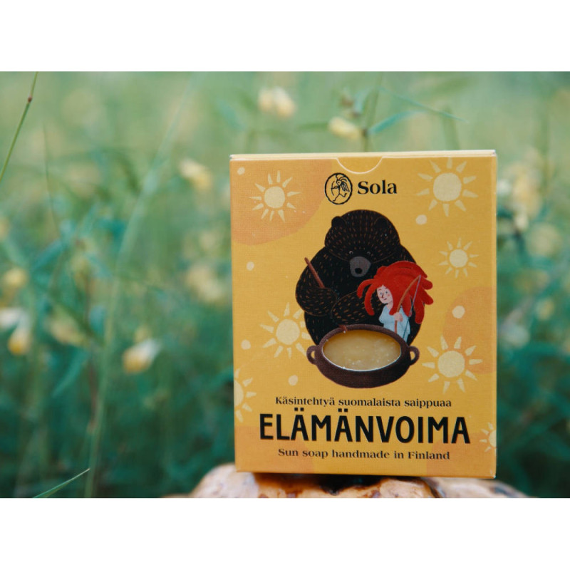 Sola Elämänvoima palasaippua 60g 