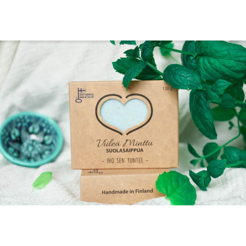 Catteco Minttu Suolasaippua110g