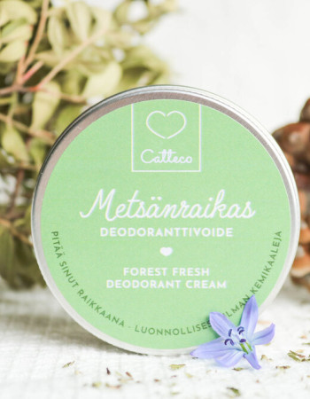 Catteco Metsänraikas Deodoranttivoide 60g 