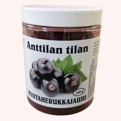 Anttilan tila mustaherukkajauhe 130g