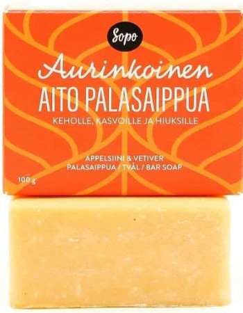 Sopo Soap Keittiön Aito Palasaippua 100g