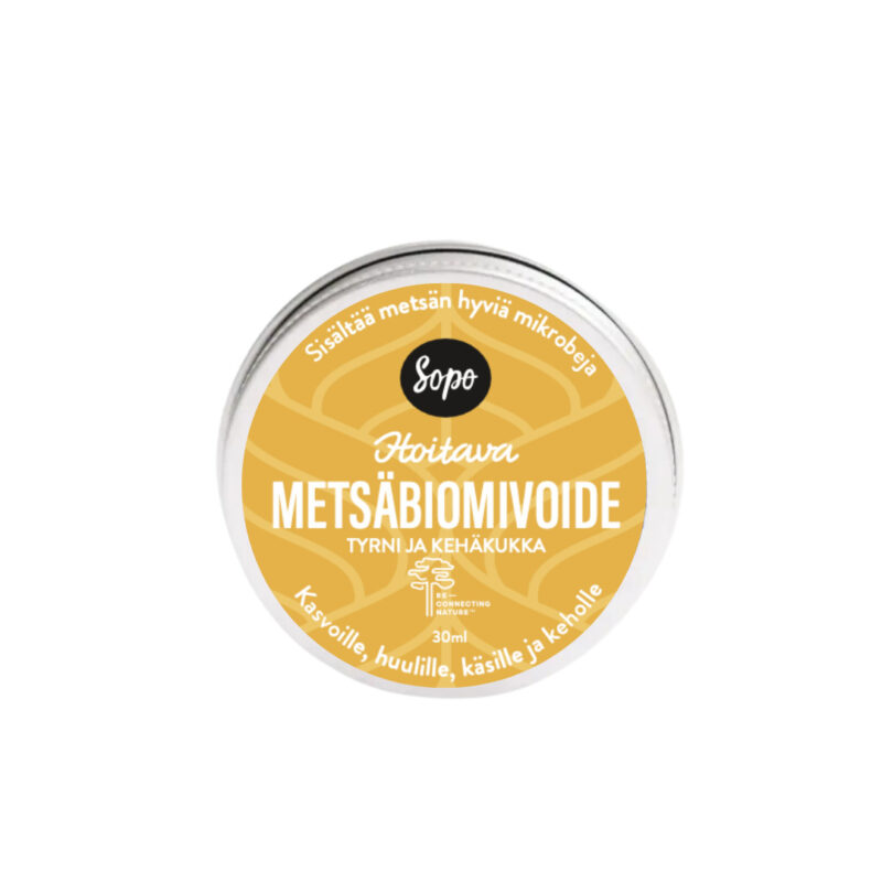 Sopo Soap Metsäbiomvoide peltirasiassa - Hoitava