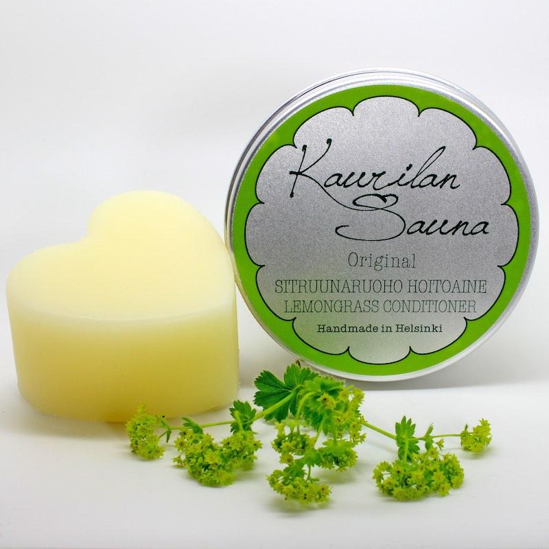 Kaurilan sauna palahoitoaine Sitruunaruoho metallipurkissa70g