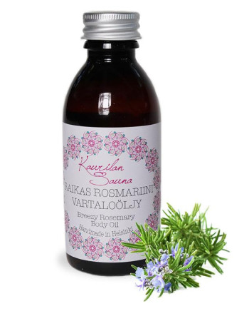 Kaurilan sauna Raikas rosmariinii Vartaloöljy 150 ml