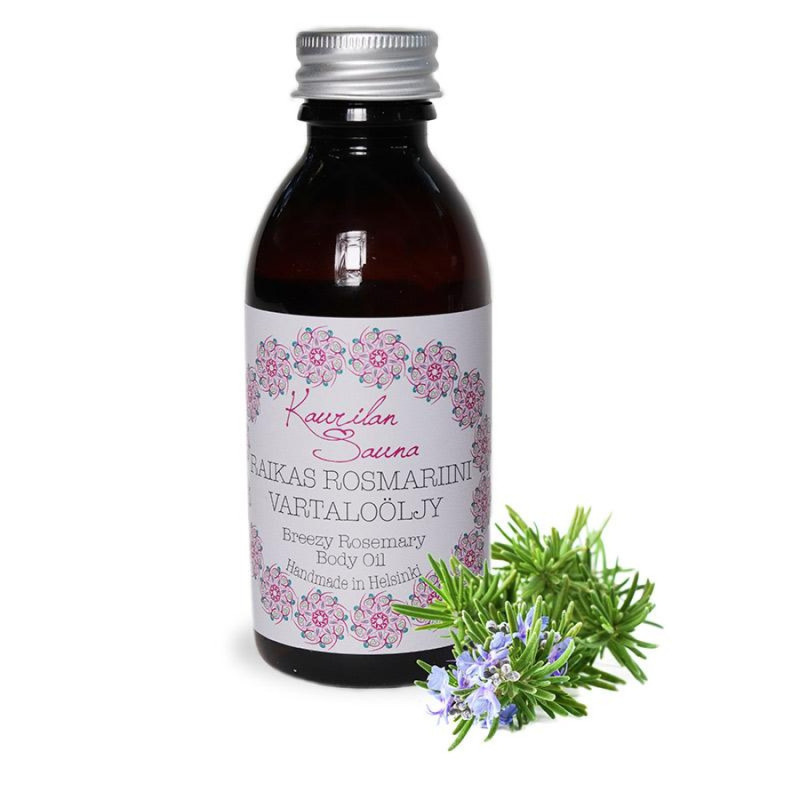 Kaurilan sauna Raikas rosmariinii Vartaloöljy 150 ml