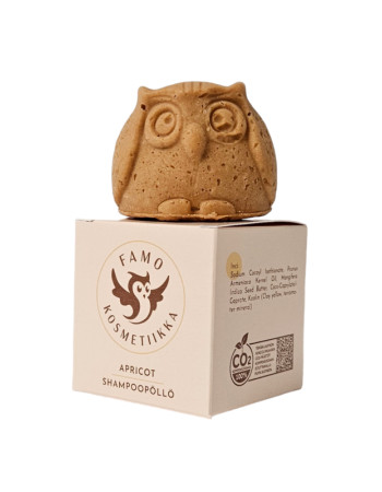 FAMO Shampoopala aprikoosi silottava, hellesti pesevä