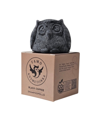 FAMO Shampoopala black coffee rasvoittuvalle päänahalle