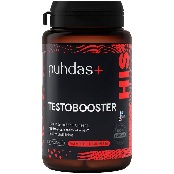 Puhdas+ Testobooster 60 vegekaps 2kpl