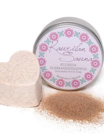 Kaurilan Sauna Kuoriva Rosmariinisaippua 110g