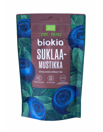 Biokia suklaamustikka 75g luomu