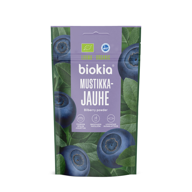 Biokia mustikkajauhe luomu 30g