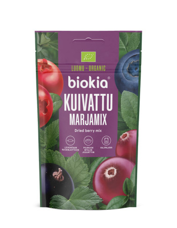 TARJOUS Biokia kuivattu marjamix 50g PäIVäYSTARJOUS