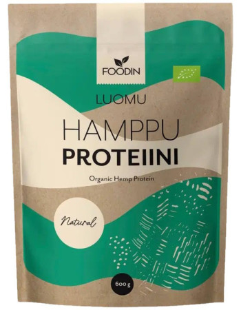 Foodin hamppuproteiini luomu 600g