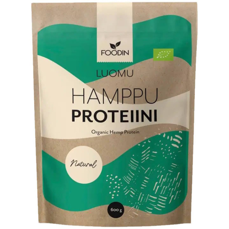 Foodin hamppuproteiini luomu 600g