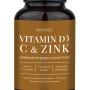 Nordbo D3, C-vitamin & Zinc 90 kaps