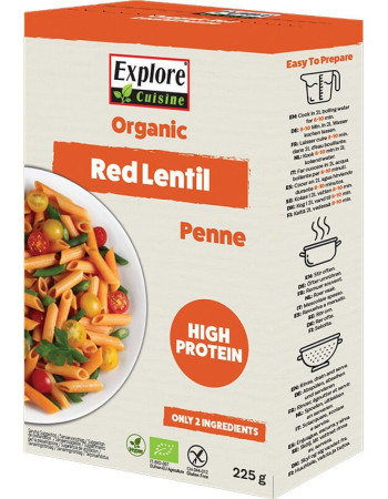Explore Cuisine Punainen linssipenne luomu 225g