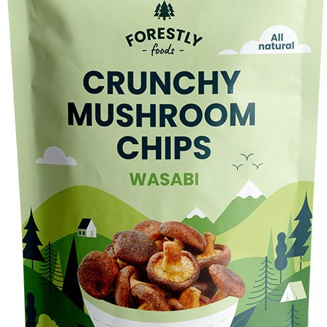Forestly foods sienisipsit wasabi 50g