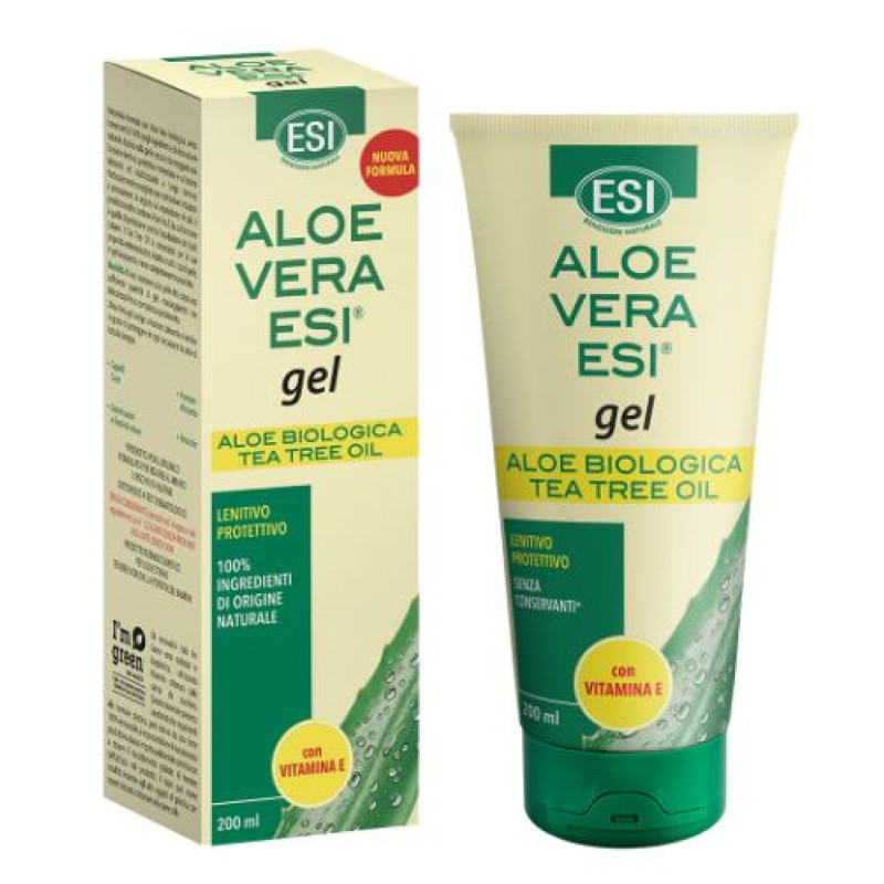 ESI Aloe Vera Geeli + Tea Tree 200ml
