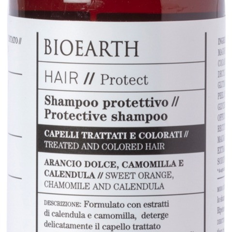 Bioearth HAIR 2.0 Protective Shampoo Käsitellyille ja värjätyille
