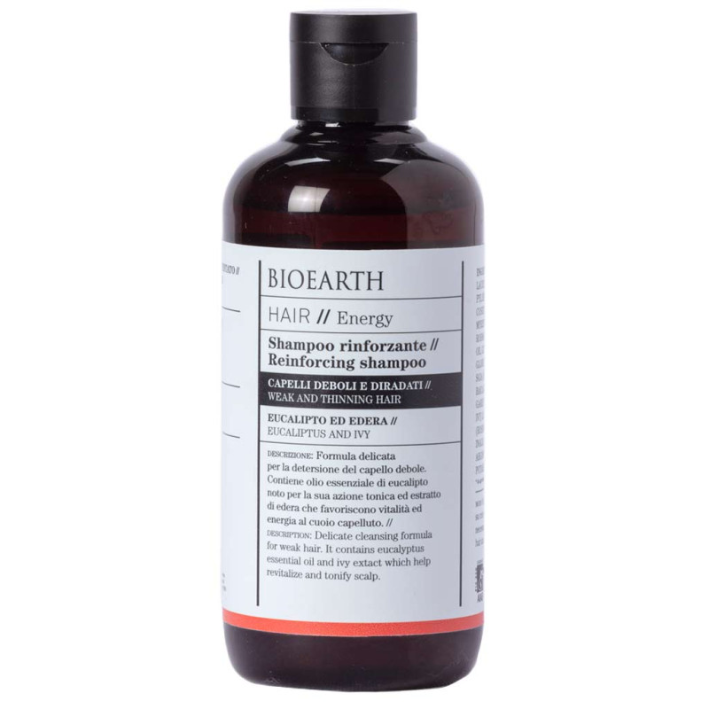 Bioearth HAIR 2.0 Vahvistava shampoo ohuille hiuksille 250ml