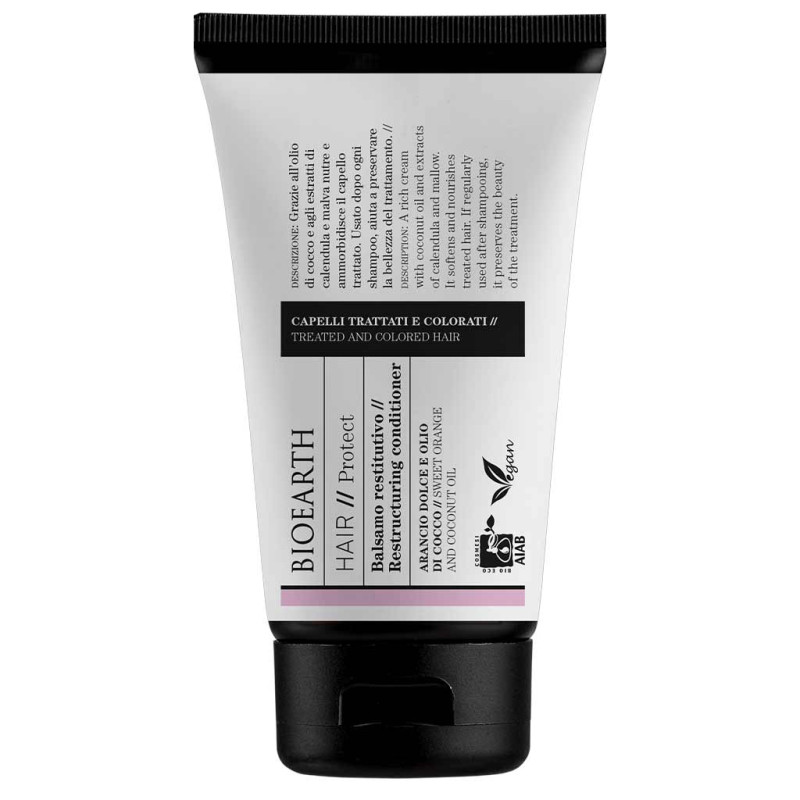 Bioearth HAIR 2.0 Hoitoaine käsitellyille ja värjätyille hiuksille 150ml