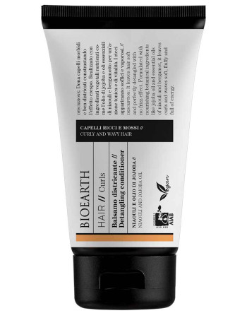 Bioearth HAIR 2.0 silottava Hoitoaine kiharille hiuksille