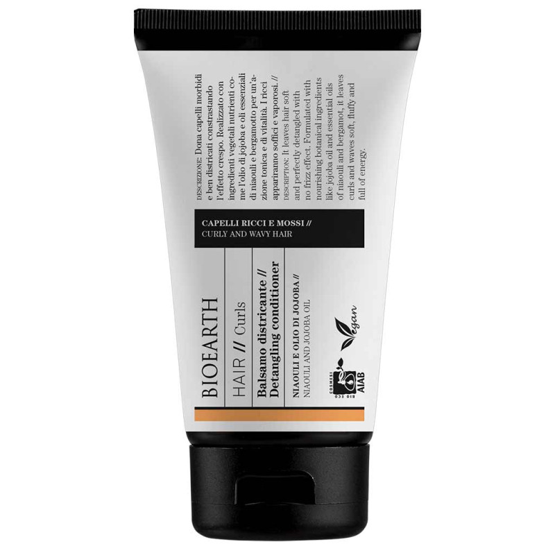 Bioearth HAIR 2.0 silottava Hoitoaine kiharille hiuksille