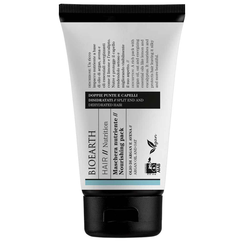 Bioearth HAIR 2.0 Hiusnaamio kuiville hiuksille 150ml