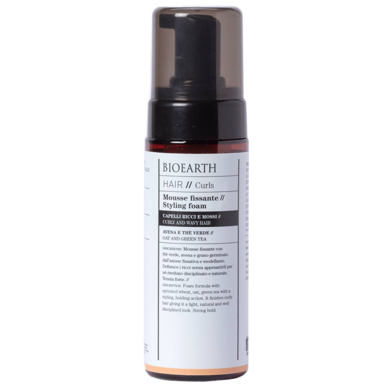 Bioearth HAIR 2.0 Styling Foam Muotovaahto kiharille hiuksille 150ml