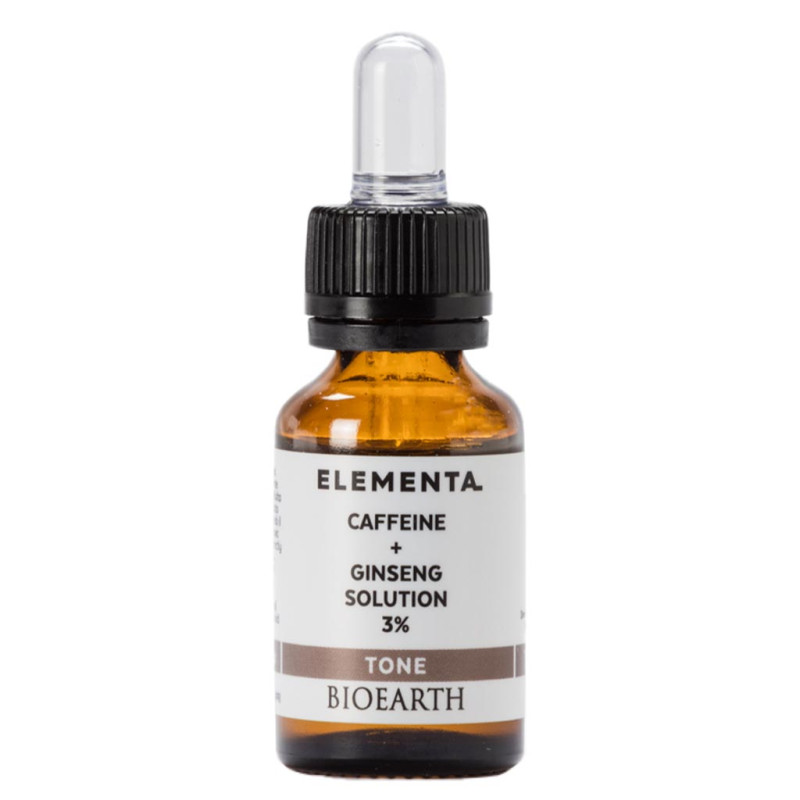 Bioearth Elementa Kofeiini 2 % + Ginseng 1 % kasvo- ja silmänympärys boosteri 15 ml