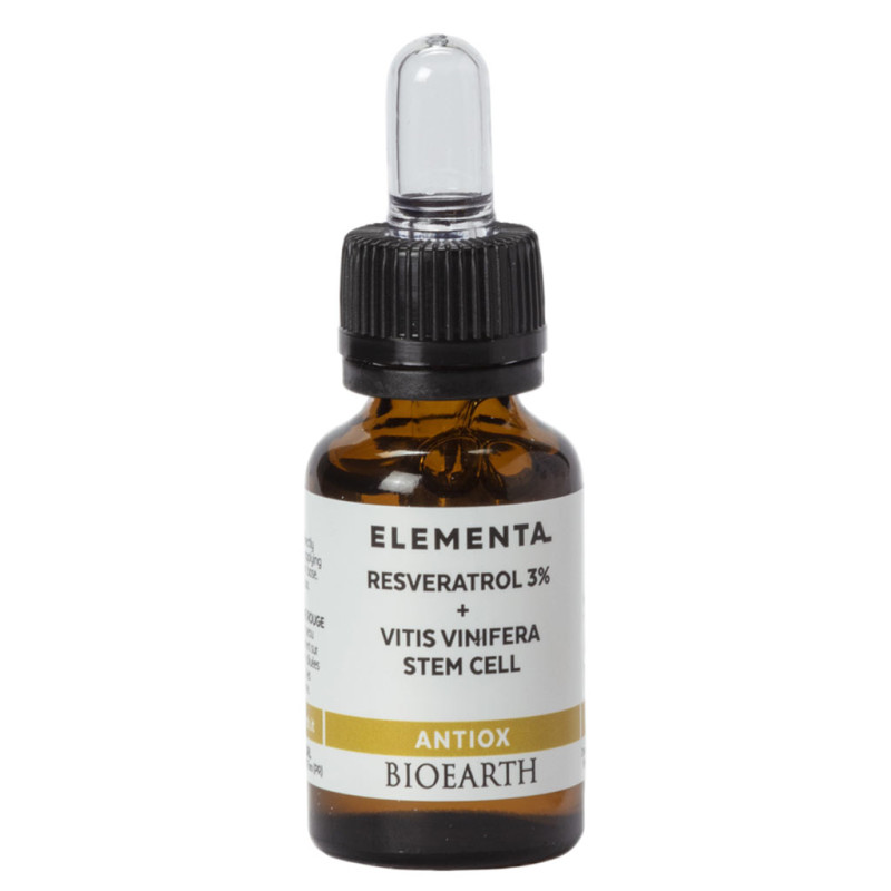 Bioearth Elementa Resveratroli 3 % + viinirypäleen kantasolut uudistava boosteri 15ml