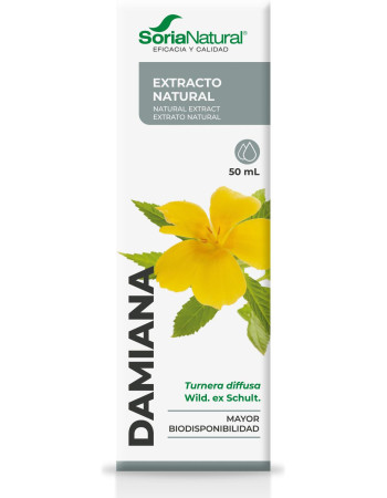 Soria Natural Damianauute 50 ml – nestemäinen ravintolisä