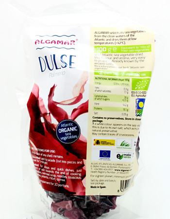 Algamar dulse merilevä luomu 100g