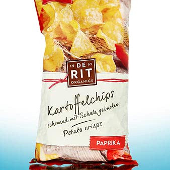 De Rit Luomuperunalastut Paprika 125 