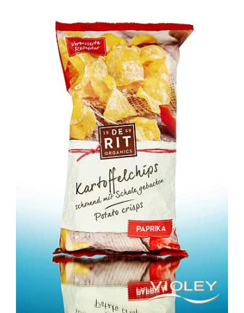 De Rit Luomuperunalastut Paprika 125 