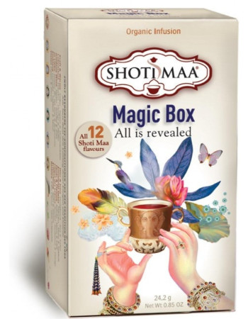 Shotimaa Magic Box 12 luomuteen lajitelma