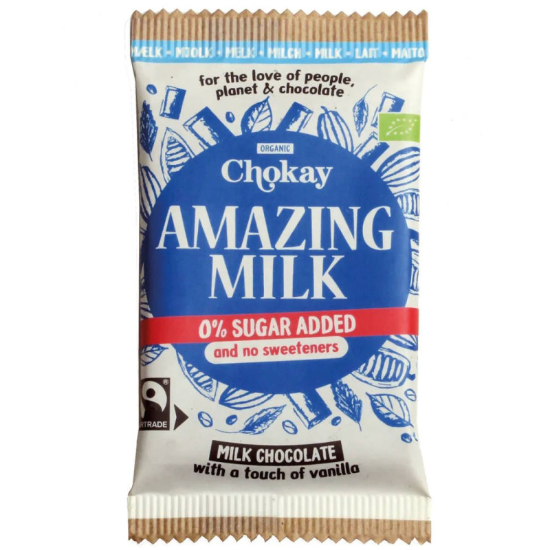 Chokay Maitosuklaa sokeriton 70g